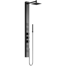 Sprchový panel Mexen Orco, čierny - 7607-03-70