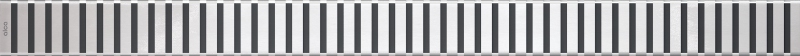 PODLAHOVÉ ŽĽABY A ROŠTY - ALCA LINE-650M Rošt pre líniový podlahový žľab, nerez-mat