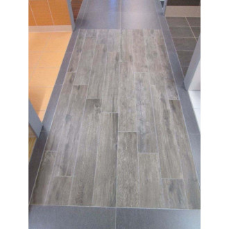 Dlažba Dom Logwood taupe 16x100 cm mat DLO1660