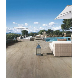 Dlažba Dom Logwood taupe 16x100 cm mat DLO1660