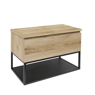 Kúp. skr. s doskou a konšt 80 cm dub BWAY80OAKDESK