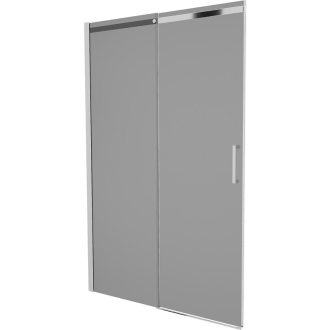 MEXEN OMEGA sprchové dvere 110x190 cm 8 mm chróm-dymové 825-110-000-01-40