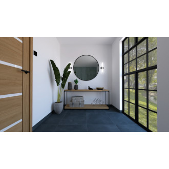 Dlažba Fineza Project čierna 60x60 cm mat DAK62372.1