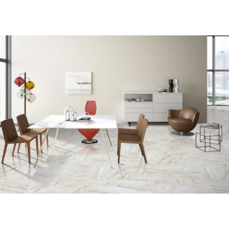 Dlažba Fineza Glossy Marbles carrara 60x60 cm lesk CARR60L