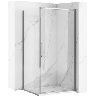 REA Sprchová kabína Rapid Swing Chróm KPL-K4606