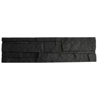 Obklad Fineza Aral Antracit 38x10 cm reliéfny ARALAN