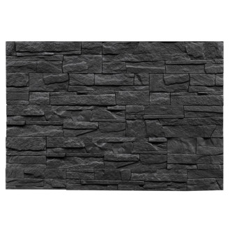 Obklad Fineza Aral Antracit 38x10 cm reliéfny ARALAN