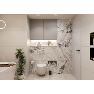 Dlažba Finzea Glossy Marbles antica natural 60x120 cm leštená ANTNA612POL