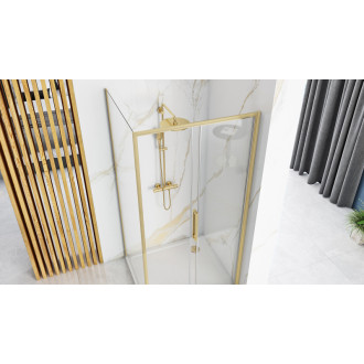 REA Sprchová kabína Rapid Slide Gold Brush KPL-K5644