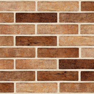 Obklad Multi Brick Tones oranžová 6x25 cm mat BRTONESOR