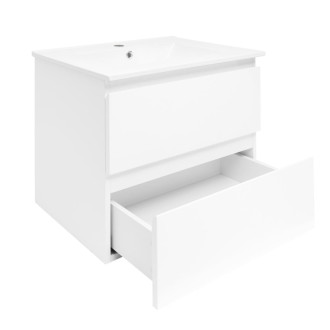 Kúp. skr. 2 zásuvky s keramickým um. 60 cm biela BWAY260WU4BI