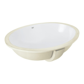 Zápustné umývadlo Grohe Bau Ceramic 56x42 cm alpská biela bez otvoru pre batériu 39423000