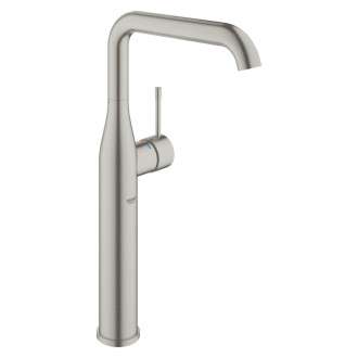Vysoká umývadlová batéria Grohe Essence New s otočným ramienkom supersteel 32901DC1