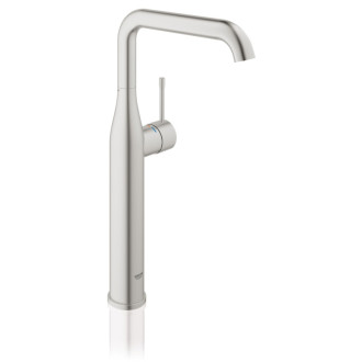 Vysoká umývadlová batéria Grohe Essence New s otočným ramienkom supersteel 32901DC1