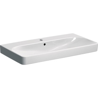 Umývadlo Geberit Smyle Square 90x48 cm otvor pre batériu uprostred 500.251.01.1