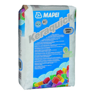 Lepidlo Mapei Keraquick Maxi S1 sivá 25 kg C2FT S1 KERAQUICKS