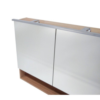 Zrkadlová skrinka Naturel Vario Dekor 90x68,6 cm lamino dub bardolino VARIOG90DB