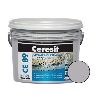 Škárovacia hmota Ceresit CE 89 UltraEpoxy Premium concrete gray 2,5 kg R2T CE89809