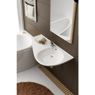 Umývadlo Ravak Avocado 85x45 cm otvor pre batériu vľavo XJ1L1100000