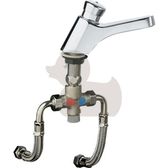 Silfra umývadlová tlačná samouzatváracia batéria chróm QK230