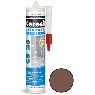 Silikón Ceresit CS 25 brown 280 ml CS2559