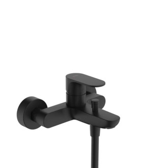 Vaňová batéria Hansgrohe Rebris S bez sprchového setu 150 mm matná čierna 72443670