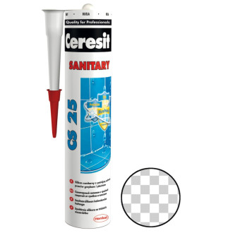 Silikón Ceresit CS 25 transparent 280 ml CS25