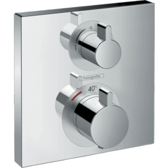 Sprchová batéria Hansgrohe Ecostat Square bez podomietkového telesa chróm 15712000
