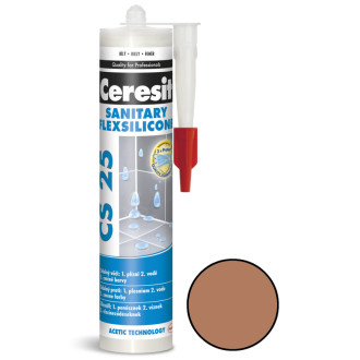Silikón Ceresit CS 25 siena 280 ml CS2547