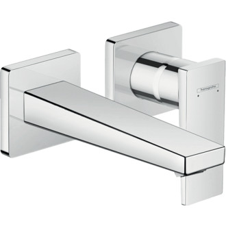 Umývadlová dvojotvorová páková batéria Hansgrohe Metropol, pod omietku, chróm 32525000