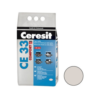 Škárovacia hmota Ceresit CE 33 silver 5 kg CG2A CE33504