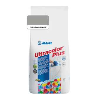 Škárovacia hmota Mapei Ultracolor Plus stredne šedá 2 kg CG2WA MAPU2112