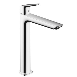 Vysoká umývadlová batéria Hansgrohe Logis bez výpustu chróm 71258000