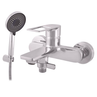 Vaňová batéria RAV SLEZÁK NIL so sprchovacím setom 150 mm chróm NL254.5/1