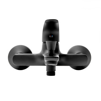 Vaňová batéria S-Line Pro bez sprchového setu 150 mm čierna SIKOBSLPRO222C