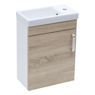 Kúpeľňová skrinka s umývadlom Naturel Vario Dekor 40x50x22 cm dub bardolíno mat VARIO240BIDB