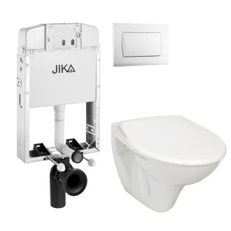 Cenovo zvýhodnený závesný WC set Jika na zamurovanie + WC Jika Nila KMPLJIKA
