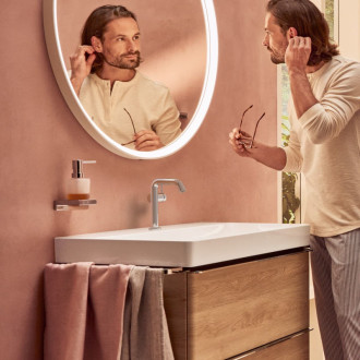 Umývadlová batéria Hansgrohe Tecturis S bez výpustu chróm 73341000