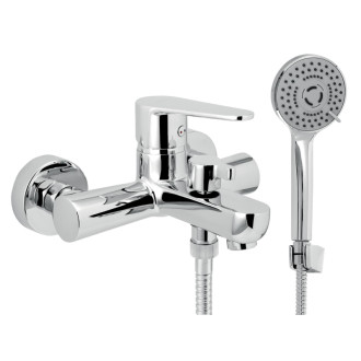 Vaňová batéria Novaservis Titania Fresh Eco so sprchovacím setom 150 mm chróm 96021,0E