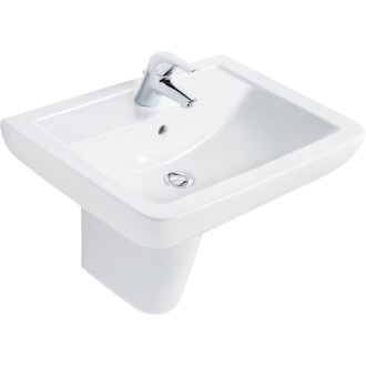 Umývadlo Ideal Standard Eurovit 60x46 cm otvor pre batériu uprostred V302701