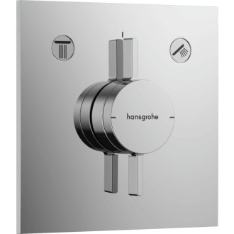 Vaňová batéria Hansgrohe DuoTurn E bez podomietkového telesa chróm 75417000