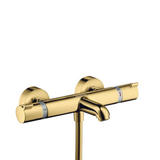 Vaňová batéria Hansgrohe Ecostat bez sprchového setu 150 mm leštený vzhľad zlata 13114990