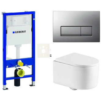 Závesný wc set do ľahkých stien / predstenová SAT SIKOGESREX72D50