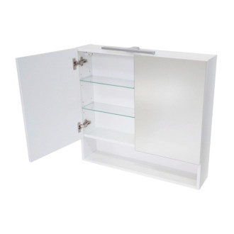 Zrkadlová skrinka Naturel Vario Dekor 75x68,6 cm lamino VARIOG75BI