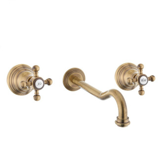 Umývadlová batéria Paffoni Belinda vrátane podomietkového telesa bronz FBLV008BR