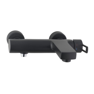 Vaňová batéria Paffoni Vallone bez sprchového setu 150 mm čierna RIN022NO