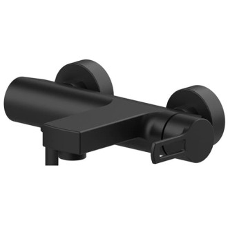 Vaňová batéria Paffoni Vallone bez sprchového setu 150 mm čierna RIN022NO