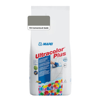 Škárovacia hmota Mapei Ultracolor Plus cementovo šedá 2 kg CG2WA MAPU2113