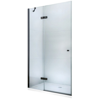 MEXEN ROMA sprchové dvere 100x190 cm 6mm, čierna-číre 854-100-000-70-00