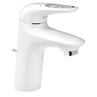 Umývadlová batéria Grohe Eurostyle New s výpustou Moon White / chróm 23374LS3